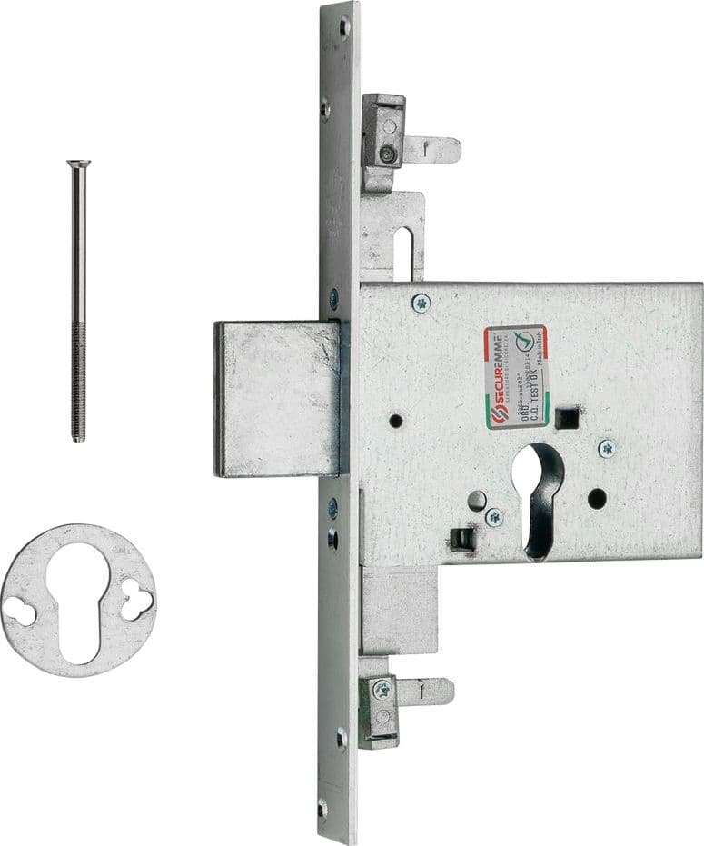 Serratura da Infilare per Fascia Securemme 2053 Ferro e 70 3 Mandate