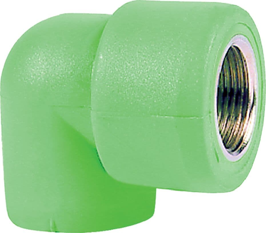 Gomito a 90° Filettato Femmina 20 x 1/2 Tubitalia 5 Pezzi