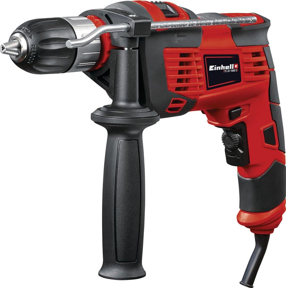 Trapano a Percussione Einhell Tc Id 1000 e +64 1010 w + Set 64 Accessori