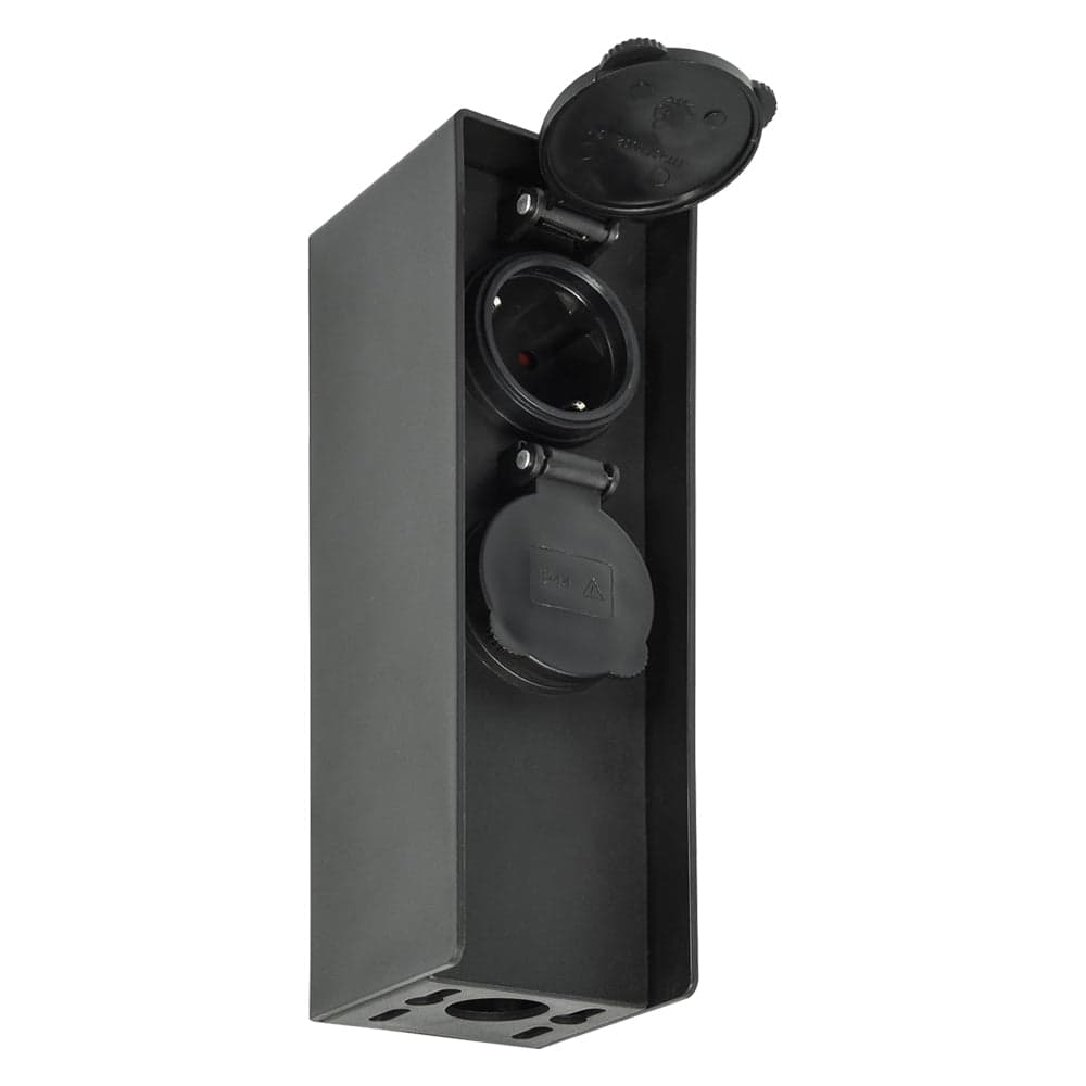 TORRETTA DA GIARDINO PER CONNESSIONI ESTERNE cm 23 x 6,8 x 7 - art.300190  - ELECTRALINE