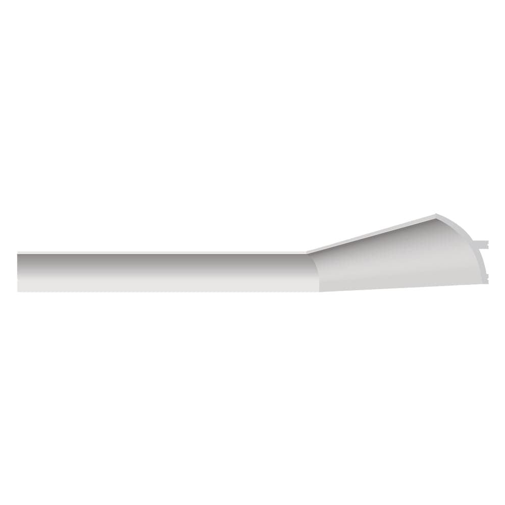 Cornice Decorativa Per Soffitto Serie 'Luxstyl' Mod. 'L7556' - Mm 56 X 75- 12 Pezzi - Bovelacci