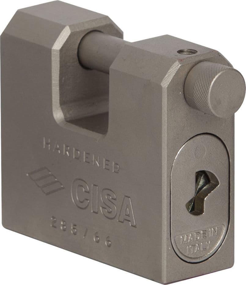 LUCCHETTO CORAZZATO ART. '28550L' art. 2855L - mm 66  - CISA