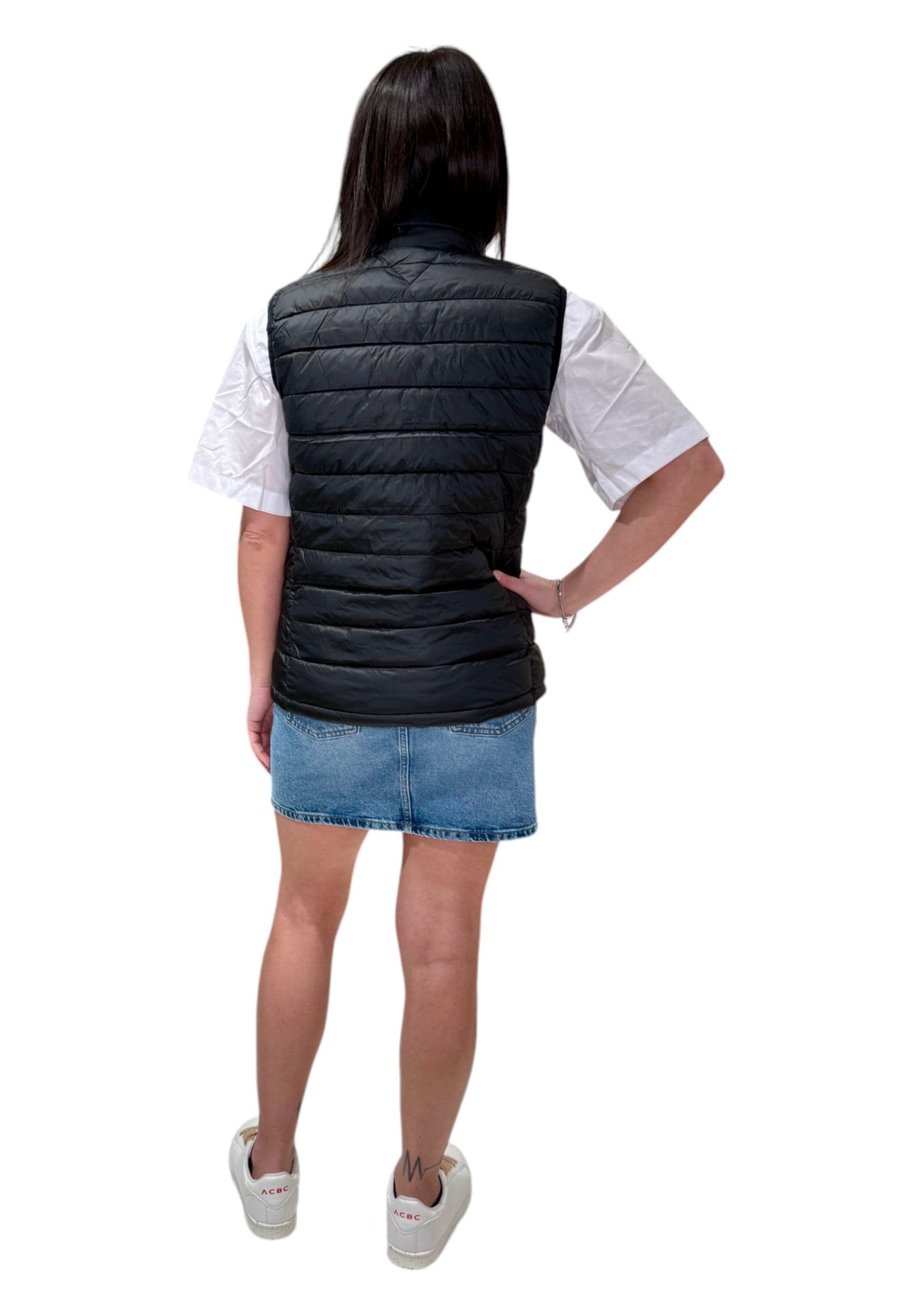 GUESS JEANS Smanicato Donna Guess Jeans da donna in Gilet Drestige - Casamassima, commercioVirtuoso.it