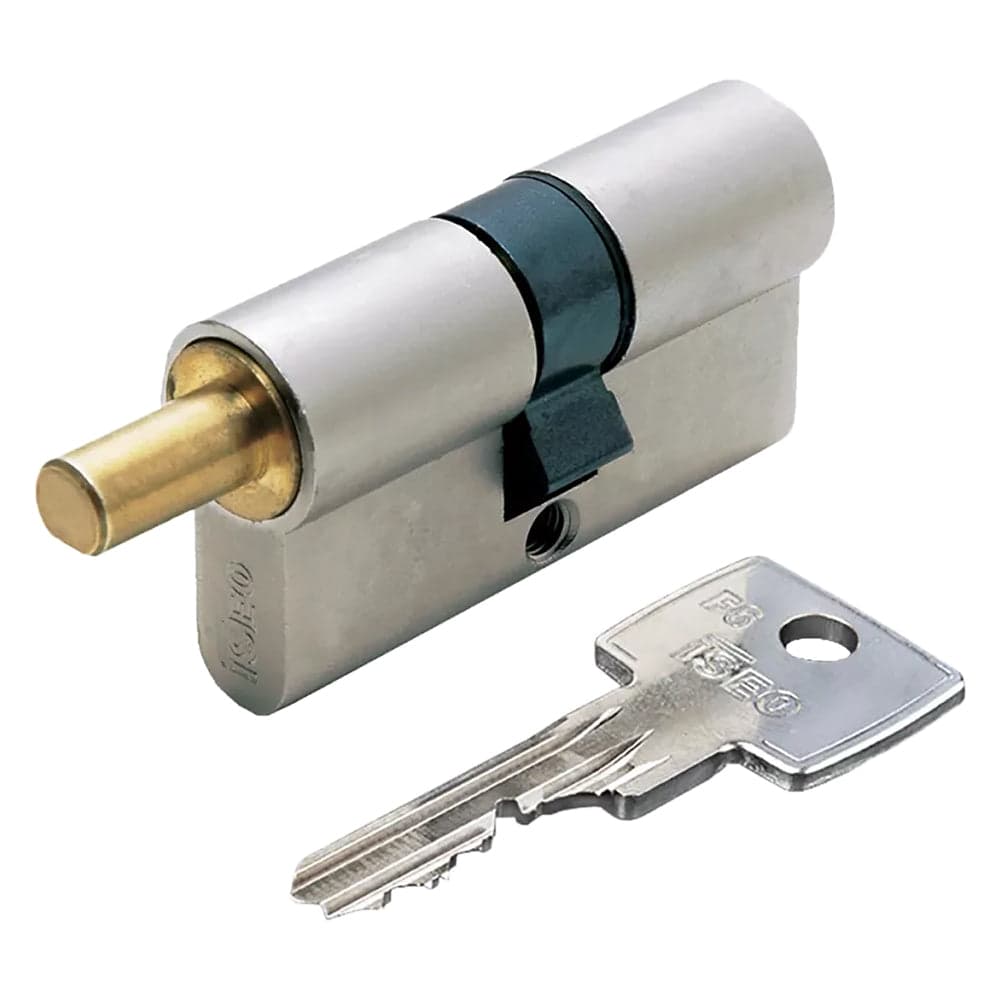 Cilindro Sagomato per Pomolo +10+30 = 70 Iseo R6 Extra S Nichelato 30 mm