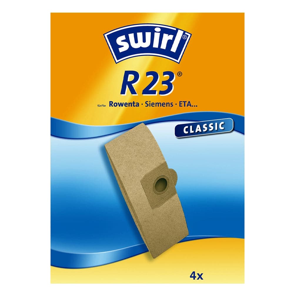 Sacchetti Carta x4 Compatibili per Bidone Aspirapolvere Rowenta, Bosch, Siemens, LIV