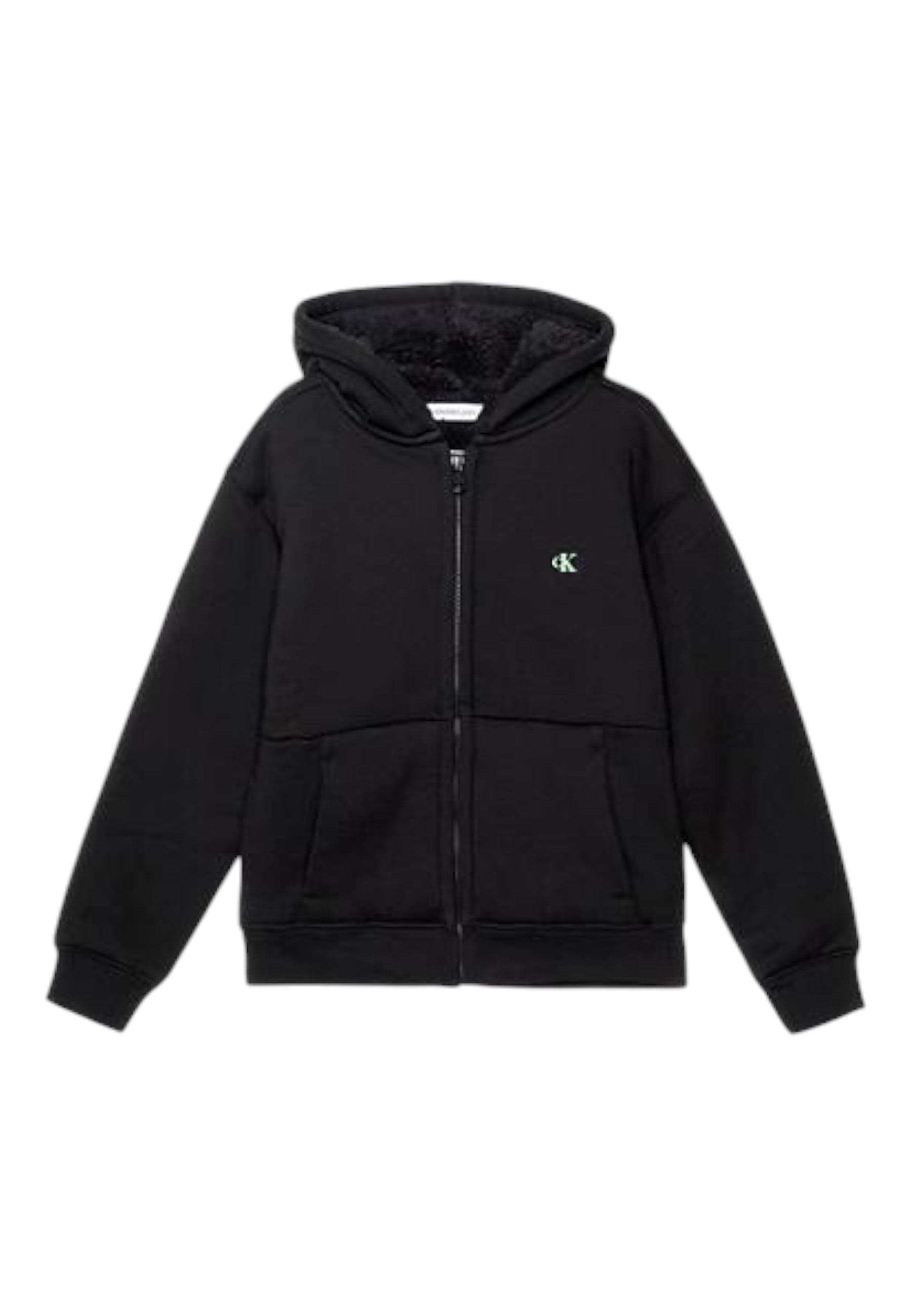 calvin klein Felpa Bambino unisex Calvin Klein Full Zip da bambino in Felpe senza cappuccio Drestige - Casamassima, commercioVirtuoso.it