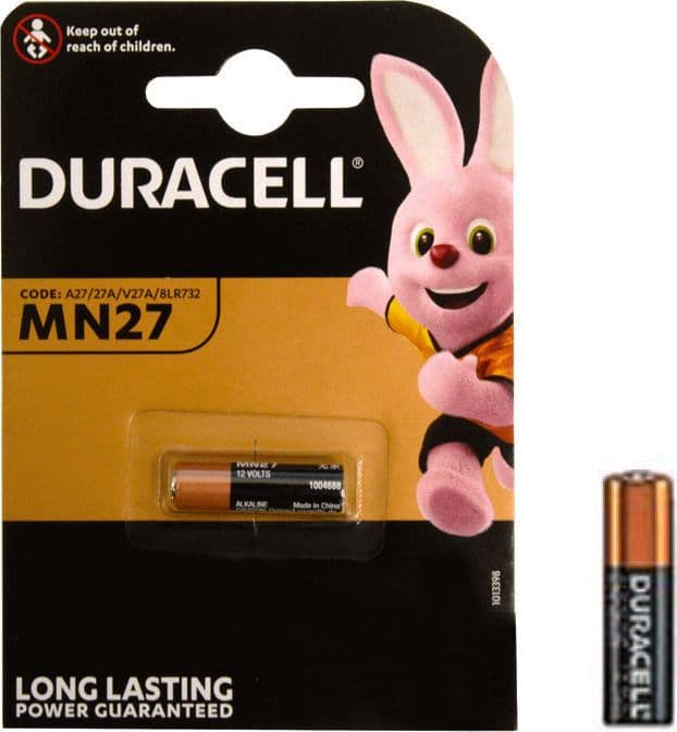 Pila Specialistica Alcalina (MN27) Duracell 10 Blister