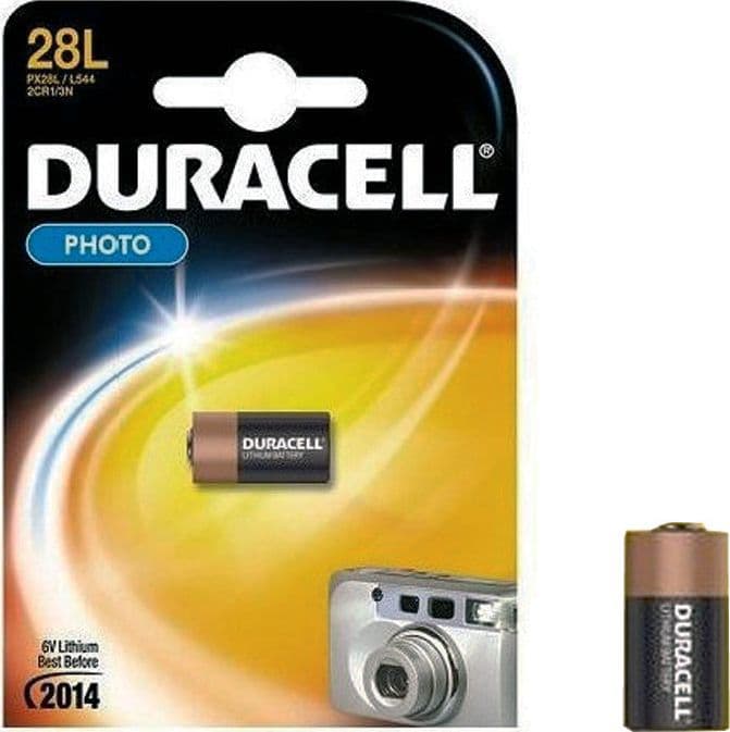 Pila Specialistica al Litio per Fotocamere (28) Duracell 6 Blister