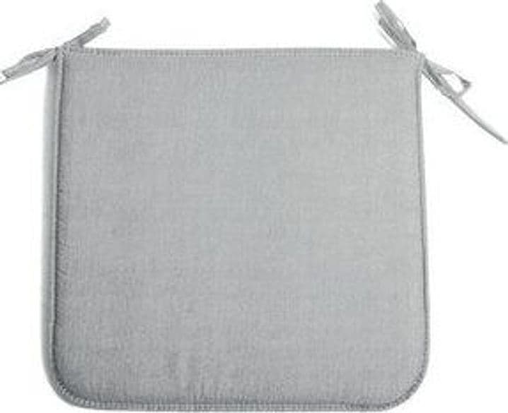 Cuscino Panarea 39 x 39 x 2 cm Grigio Gemitex 4 Pezzi