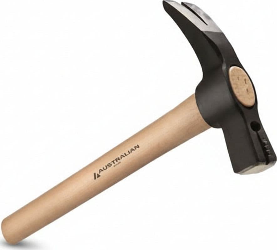 Martello Carpentiere con Manico in Legno 300 g Manico 450 mm 2 Pezzi