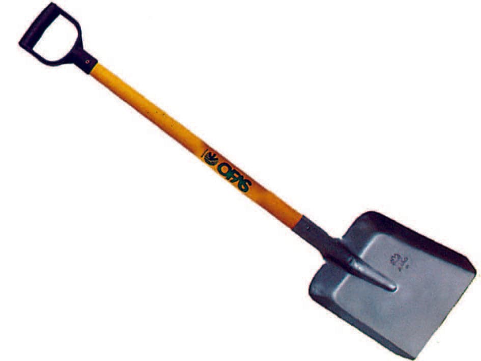 Pala Per Carbone Con Manico A D Cm.23,5X30H.
