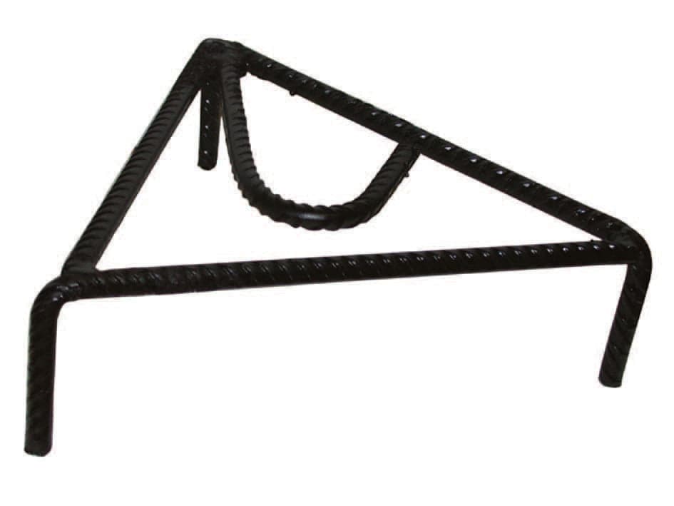 TREPPIEDI TRIANGOLARE PER CAMINO  cm.20