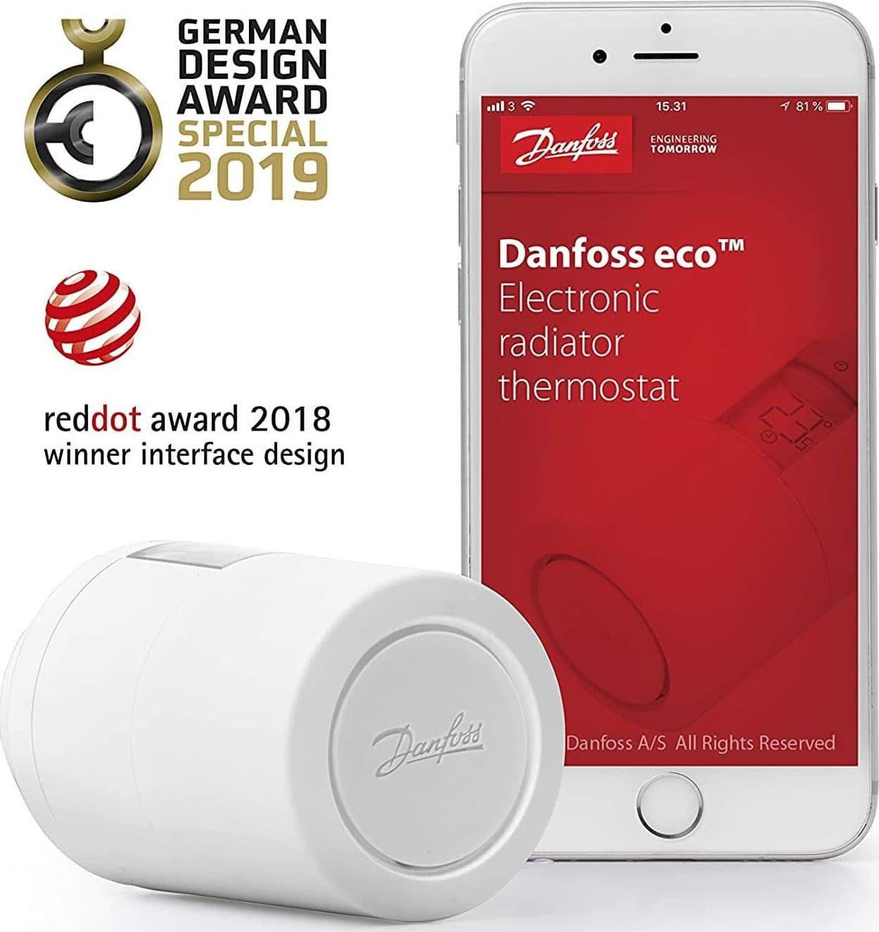 Testa Termostatica Danfoss Ally Wifi Smart in Termostati BricoGo - Marano di Napoli, commercioVirtuoso.it