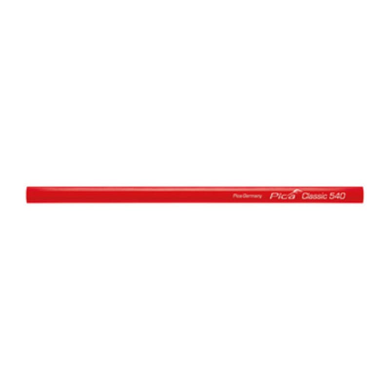 MATITA PER CARPENTIERE PICA CLASSIC 240 MM ROSSO- PICA MARKER- 10,0 pz