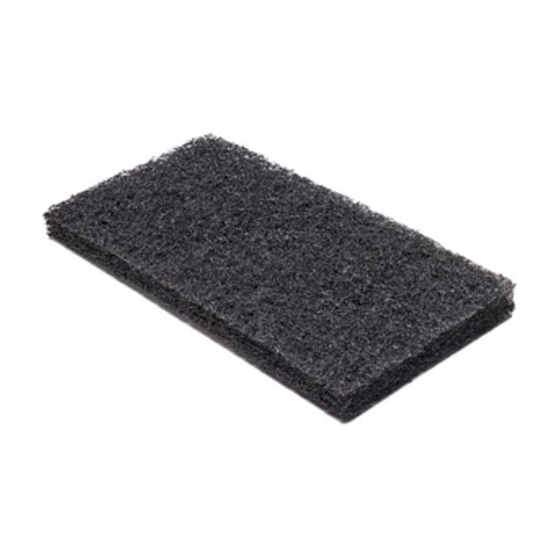 FELTRO ABRASIVO P/PULIZIA 250X120 MM NERO- 12,0 pz