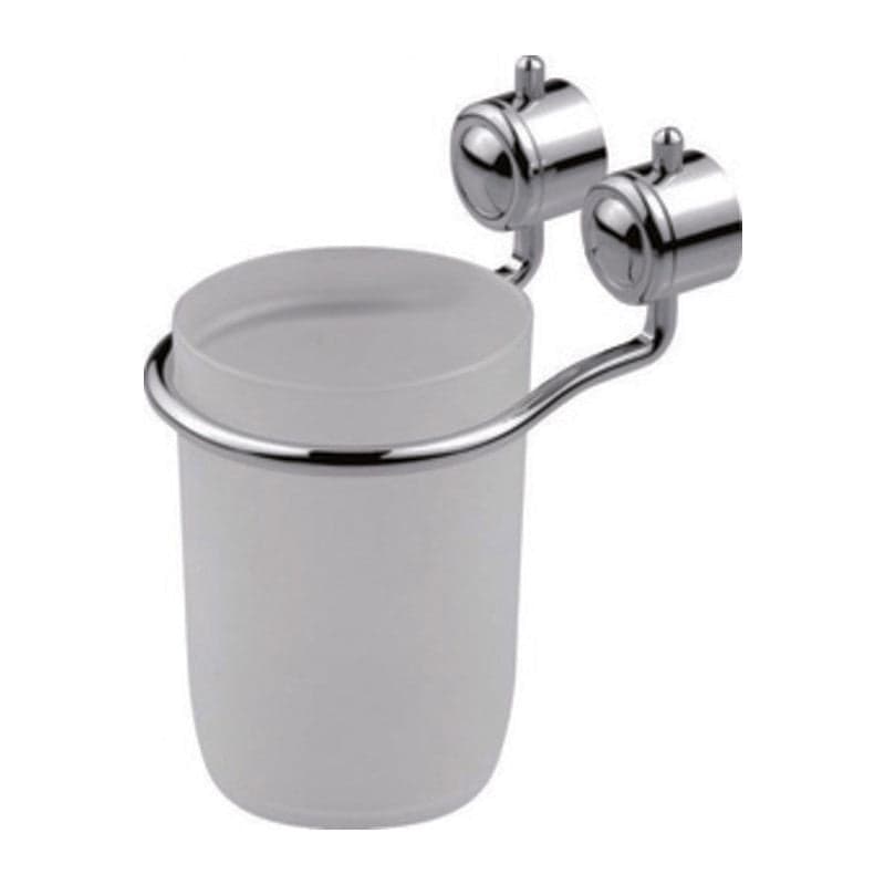 DIANA XL-801 PORTASPAZZOLINO CROMO- ARREDARE NO PROBLEM- 1,0 pz