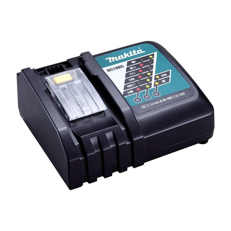 MAKITA CARICABATTERIA 18V DA 2/6AH DC18RC- 1,0 pz