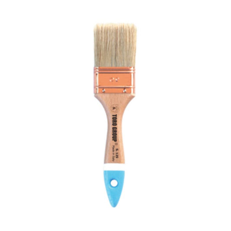 PENNELLESSA BIONDA MANICO LEGNO S.125 80 MM- 12,0 pz