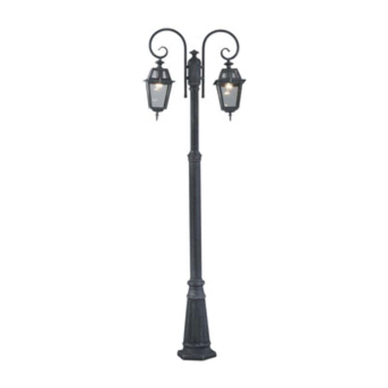 Lampione Milano A 2 Bracci Grigio Ghisa- I Giardini Del Re- 1,0 Pz in Lampioni BricoGo - Marano di Napoli, commercioVirtuoso.it