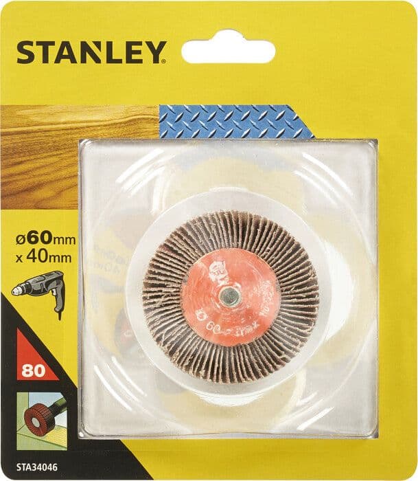 Piranha Stanley STA34046 X34046 Mola a Lamelle 60 x 40 GR.80