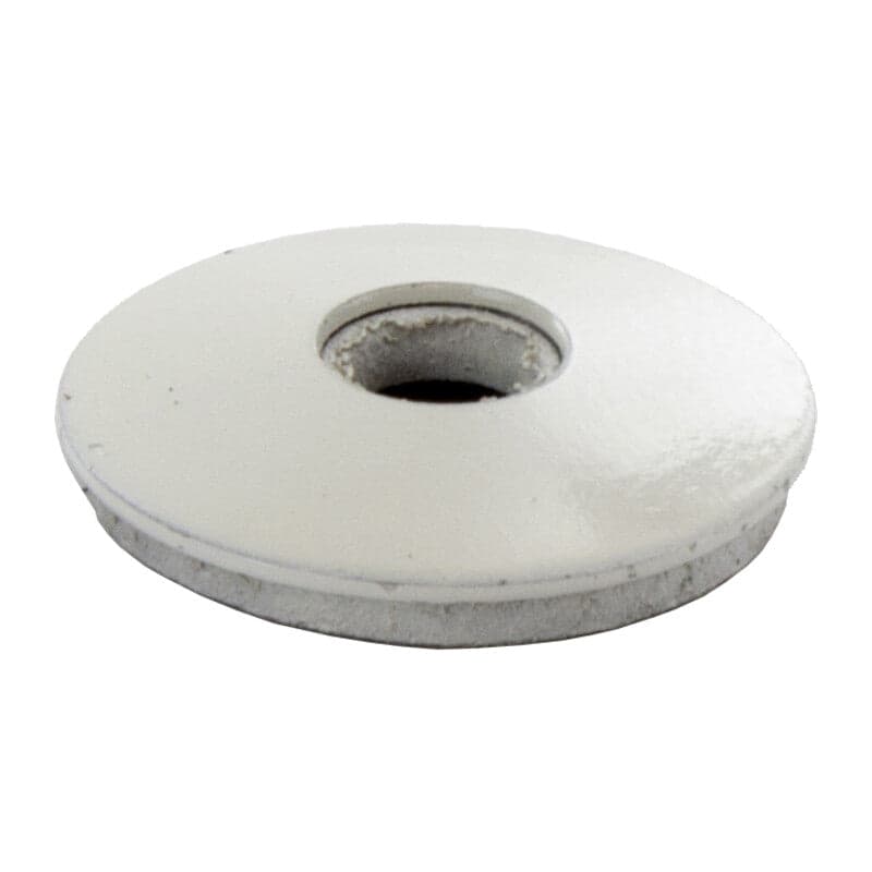 SC RONDELLA FERRO C/GUARNIZ 6,7X22 BIANCO GR. 25 PZ- FRIULSIDER- 1,0 pz