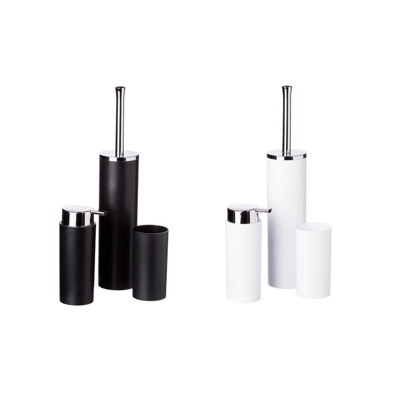SET DA BAGNO ABS 3 PEZZI COLORI ASSORTITI- 2,0 pz