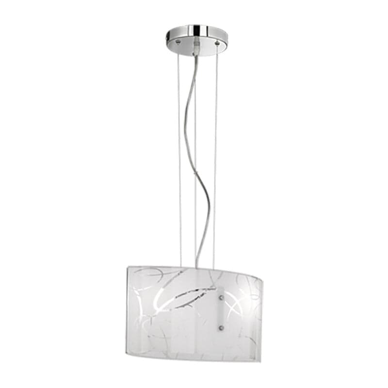 LAMPADA SOSP SPIRELLI DECORO CERCHI E27 40 CM- 1,0 pz