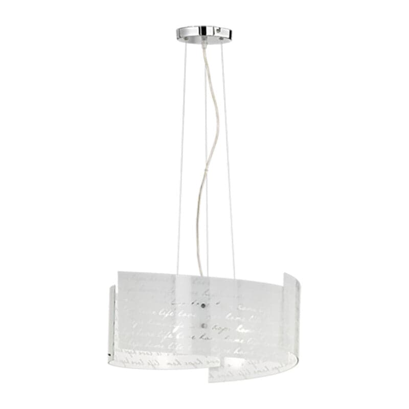 Lampada Sosp Signa Decoro Firma E27 50 Cm- 1,0 Pz