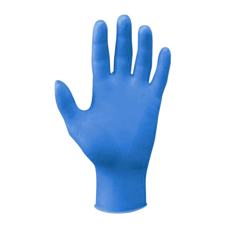 GUANTI NITRILE BLU PROF. CAT. III TG. L  100 PZ- BERTOZZI- 1,0 confezione