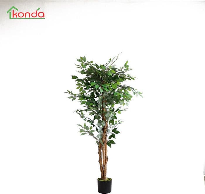 Pianta Ficus Artificiale 150 cm 2 Pezzi
