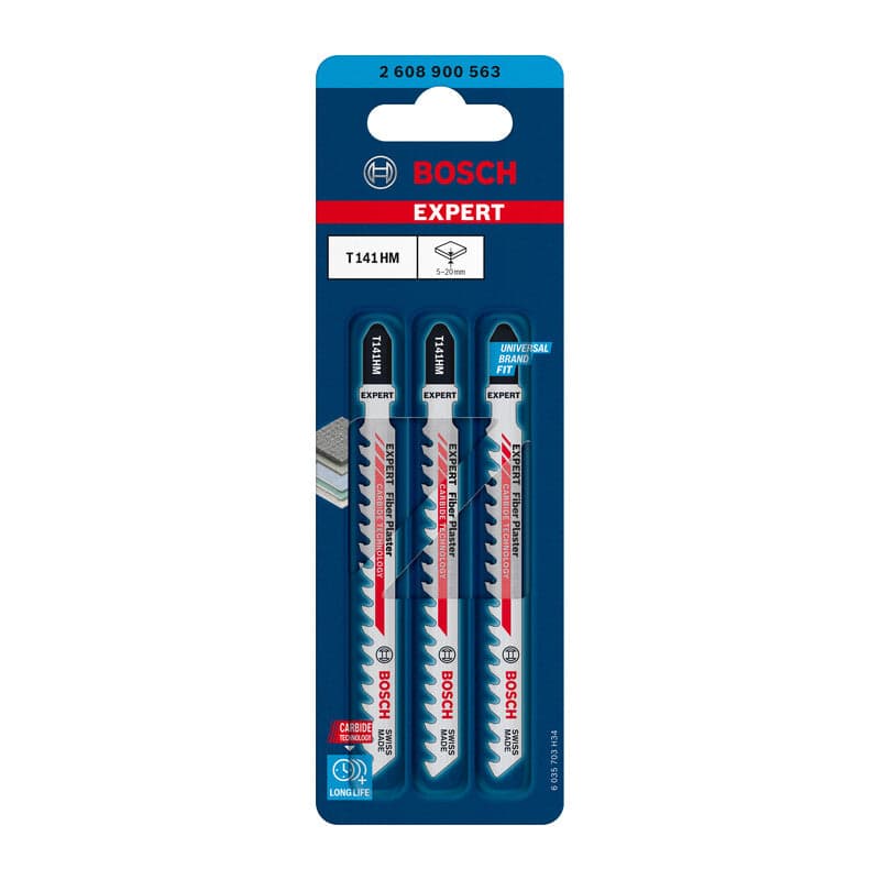 BOSCH-A 3 LAME T 141 HM PER SEGHETTO ALTERNATIVO- 1,0 confezione