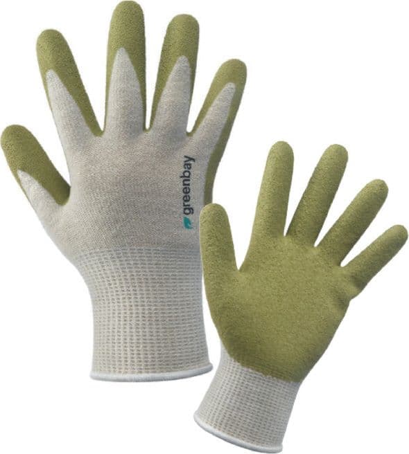 Guanti da Lavoro Poliestere Lattice Planet Raw Taglia 9 Eco 6 Paia