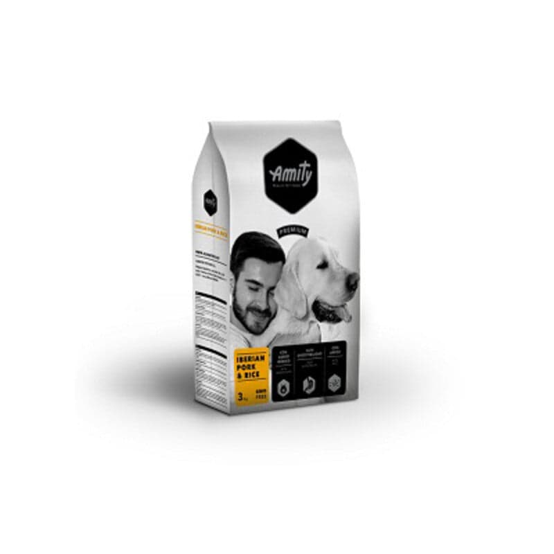 Cibo Cane Amity 3 Kg Adult Iberian Pork Rice- 1,0 Pz in Secco BricoGo - Marano di Napoli, commercioVirtuoso.it