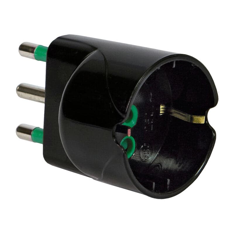 Fme 82.611 Adattatore 16A 2P+T Schuko Garanti Nero- 50,0 Pz in Adattatori da viaggio BricoGo - Marano di Napoli, commercioVirtuoso.it