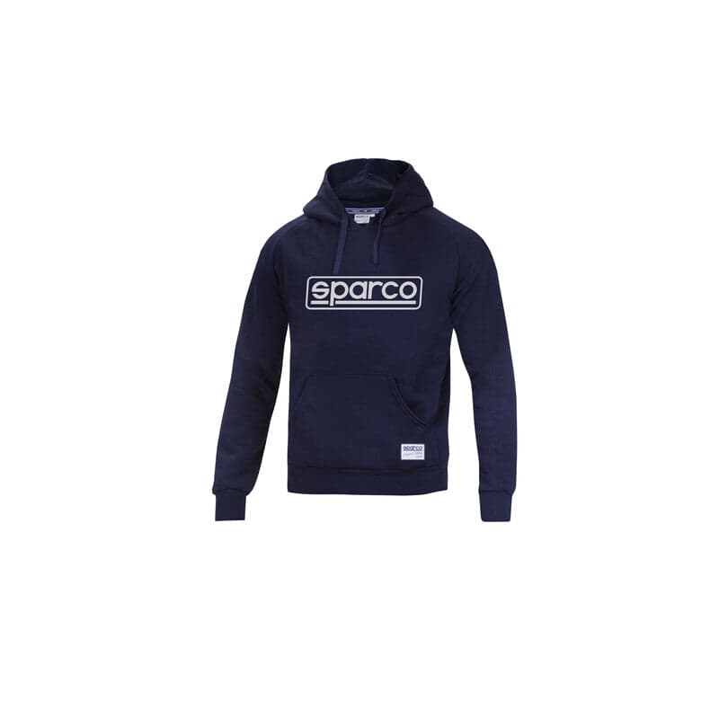 Sparco Felpa Hoodie Frame Blu Marine Tg L- 1,0 Pz