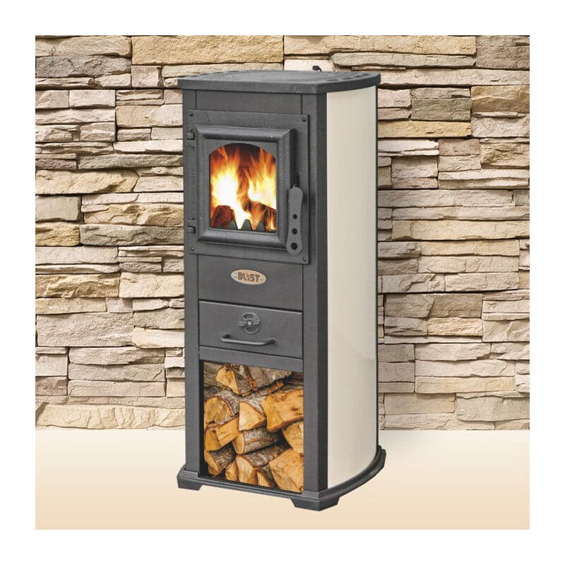Stufa Legna 5.0 Kw Berna Lux Beige- 1,0 Pz in Forni caminetto BricoGo - Marano di Napoli, commercioVirtuoso.it