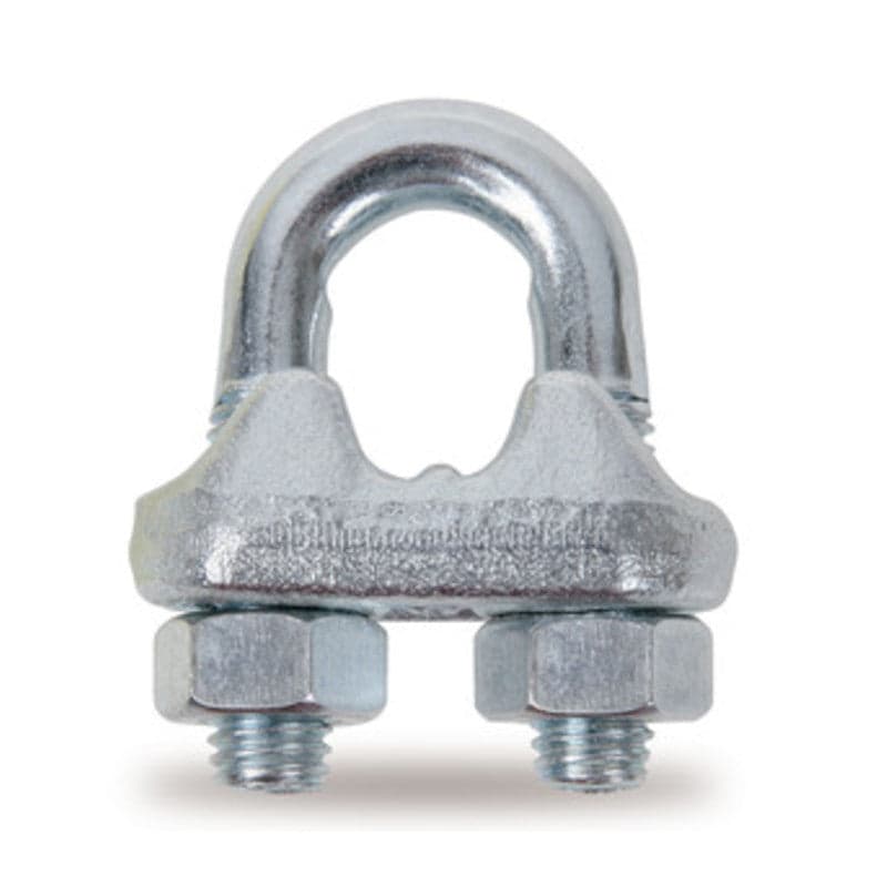 Bl Morsetto P/Fune Acciaio D 12 Mm Robur 2 Pz- 5,0 Blister