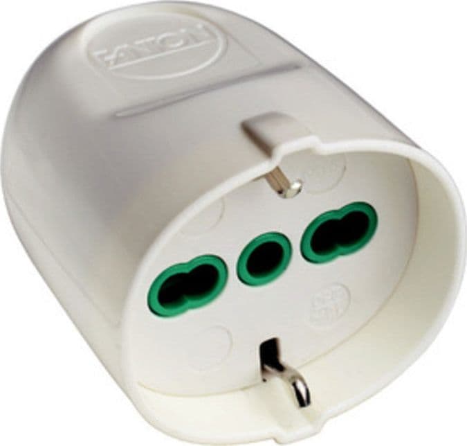 Presa Schuko Bipasso 2P e T Smontabile Fme 81.050 Fanton 5 Pezzi