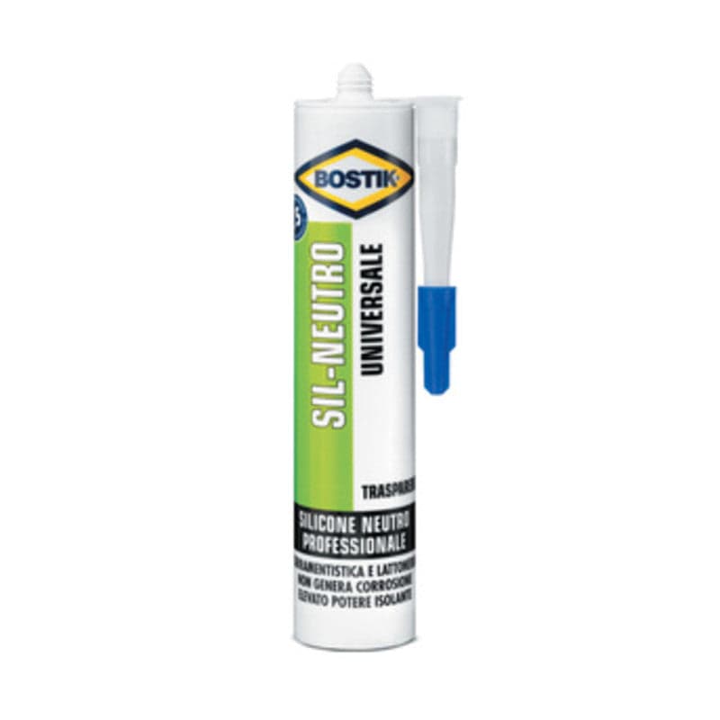 Bostik Sil-Neutro Universale 300 Ml Trasparente- 12,0 Pz in Silicone BricoGo - Marano di Napoli, commercioVirtuoso.it