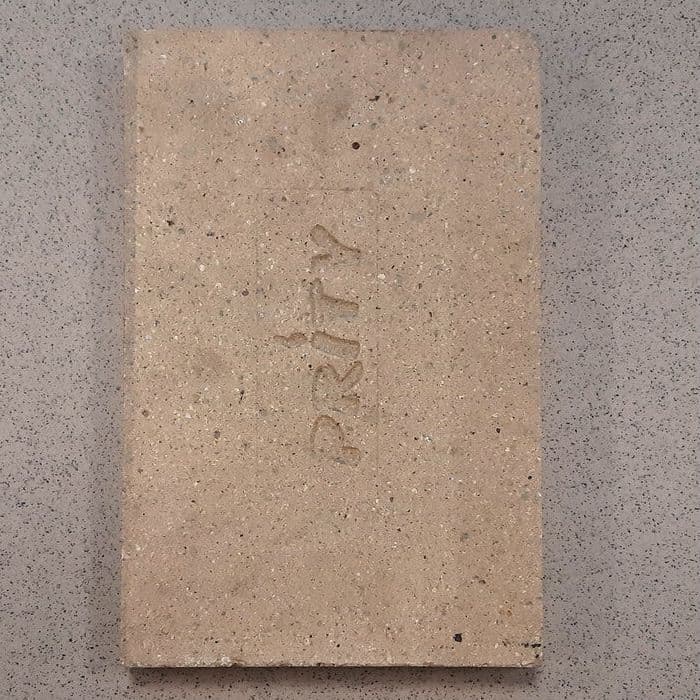 Mattone Posteriore MIS.18,5 x 30 x 3 x Stufa a Legna con Forno Fime