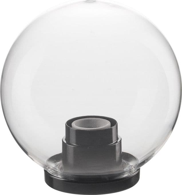 Globo Trasparente D 20 cm con Base E27 8 Pezzi