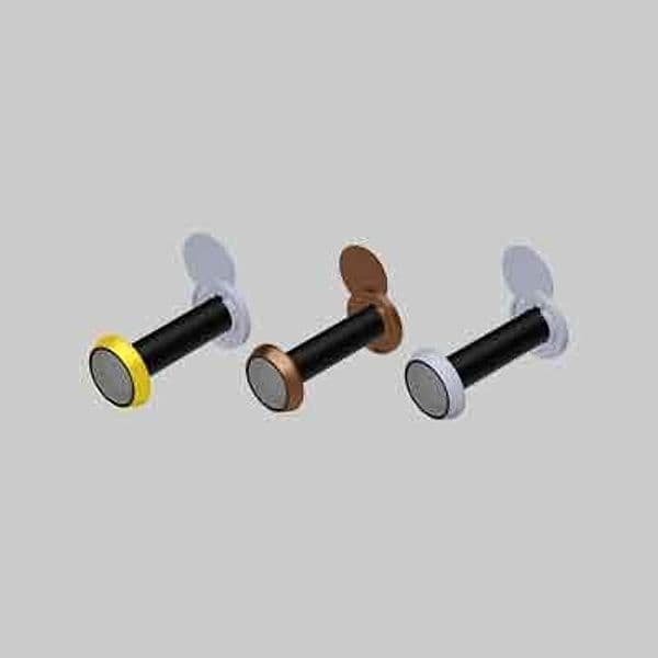 Spioncino Diamante Securemme Ø 16 x 80 x 120 mm Colore Ottone Lucido