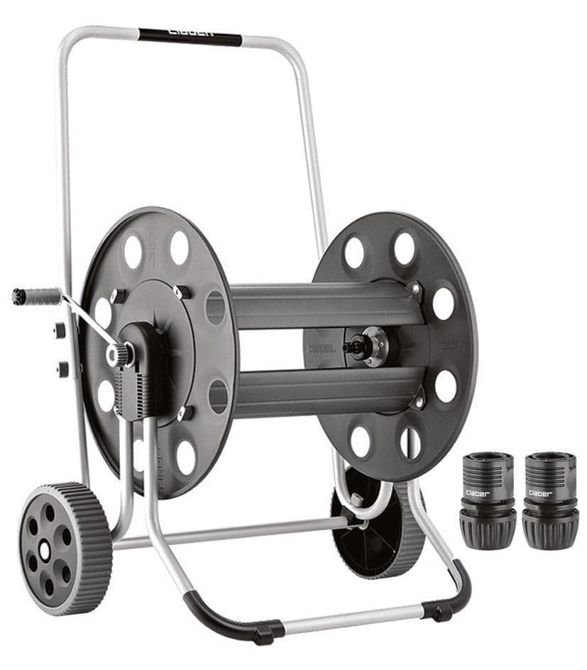 Avvolgitubo Carrellato Metal Profy 50 m 8895 Claber