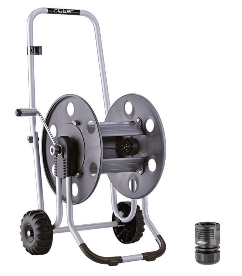 Avvolgitubo Carrellato Metal 60 m 8891 Claber