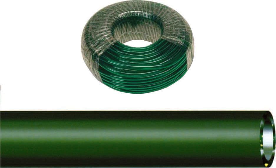 Tubo Antigelo Trasparente Verde Ø 14 mm MMX19 Rotolo 130 m Peso 20,28 kg