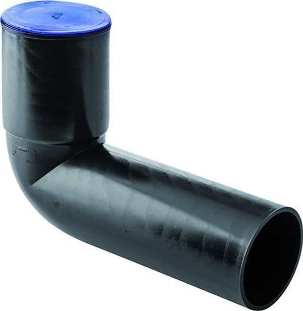 Curva Scarico WC Tipo B Prolungata PE Ø 110 PN4 Wavin Italia