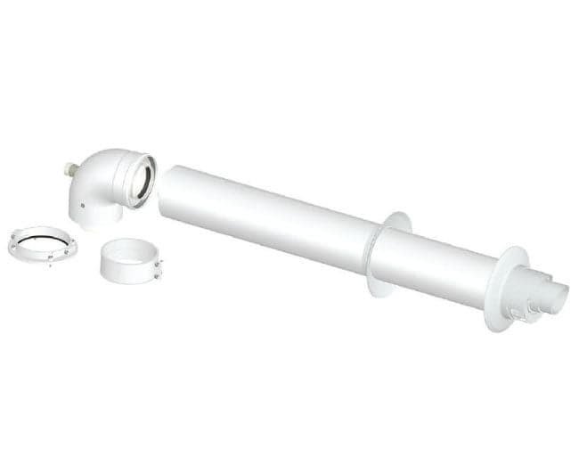 Kit Scarico Fumi Coassiale Universale Ø60/100 - 1 Mt Stabile S.P.A.