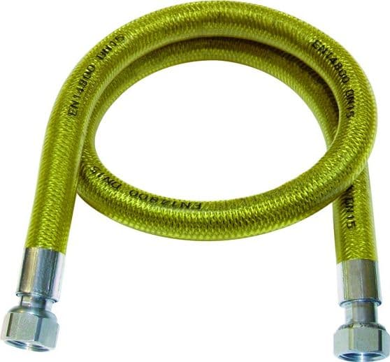 Flessibile INOX Rivestito per Gas En 14800 Femminaf. Mm 2000 Idroweb