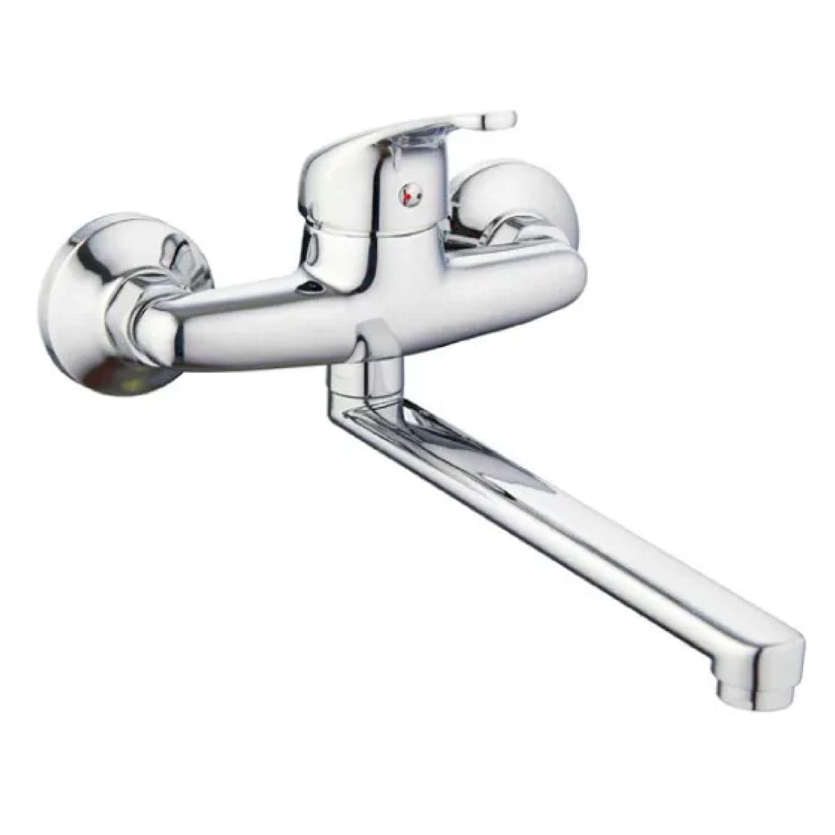 Rubinetto Miscelatore Monocomando Per Lavello A Parete Serie Blu 2.0 1/2