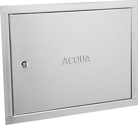 Sportello Zincato per Contatore Acqua H= 300 mm 20 mm Acqua Geferplast